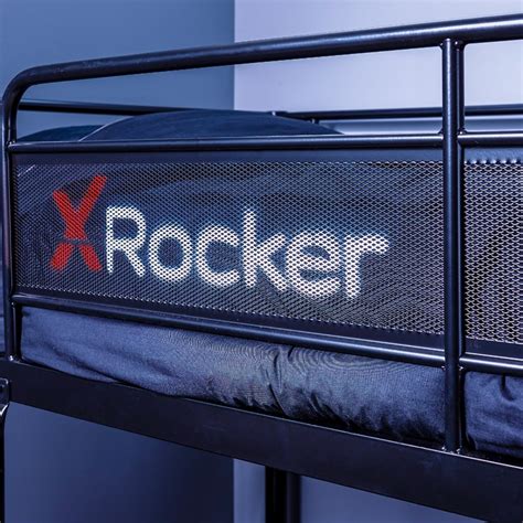 X Rocker Armada Gaming Bunk Bed With Desk