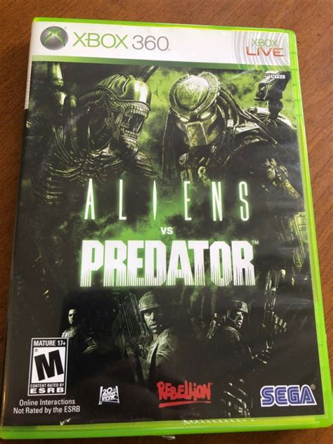 Alien vs. Predator (Microsoft Xbox 360, 2010) Condition VERY GOOD with ...