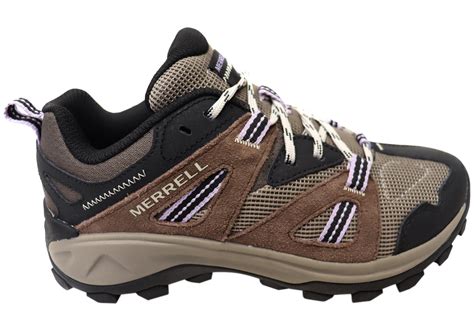 Merrell Womens Deverta 3 Leather Hiking Shoes Brand House Direct