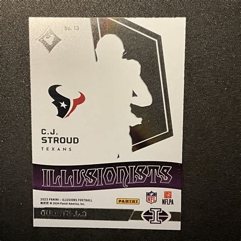 2023 Panini Illusions Illusionists 13 C J Stroud RC EBay