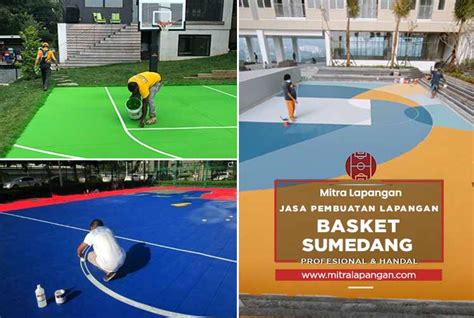 Harga Jasa Pembuatan Lapangan Basket Sumedang 2024 Mitra Lapangan