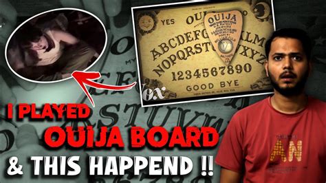 I Played Ouija Board Game And This Happened Horror Story Hindi True