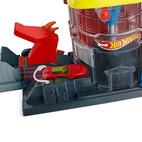 Set De Joaca Hot Wheels City Statia De Pompieri Super Fire House EMAG Ro