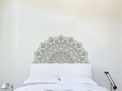 Mandala Wall Decal Yoga Studio Vinyl Sticker Decals Ornament Etsy