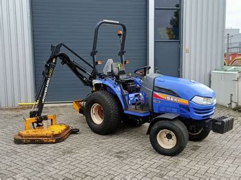 Iseki TH 4365 Hydrostaat 4wd Met Klepelmaaier En Slagmaaier For Sale