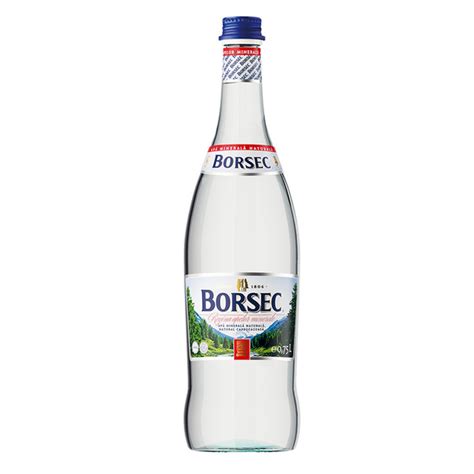 Apă minerală Borsec 0 75 L bax 6 sticle Comenzi Bauturi