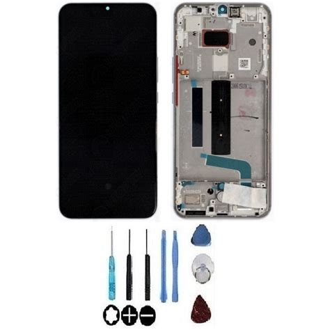 Original Ecran Display Lcd Complet Blanc Pour Xiaomi Mi Lite G