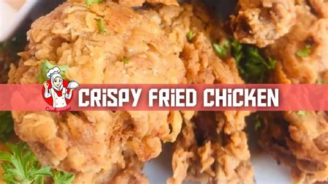 Crispy Fried Chicken Easy Recipe How To Make Crispy Fried Chicken At