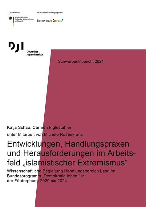 Schwerpunktbericht Islamistischer Extremismus Vielfalt Mediathek