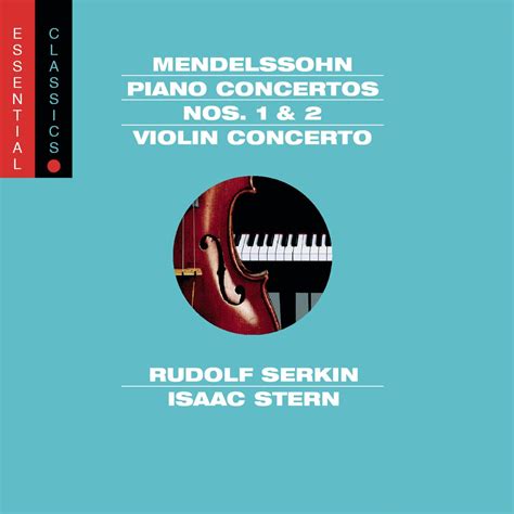 Mendelssohn Concertos Pour Piano N Et N Concerto Pour Violon