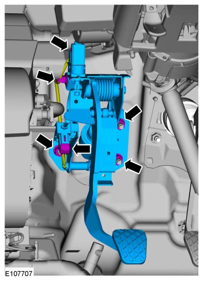 Ford Fiesta Clutch Pedal Removal And Installation Clutch Controls