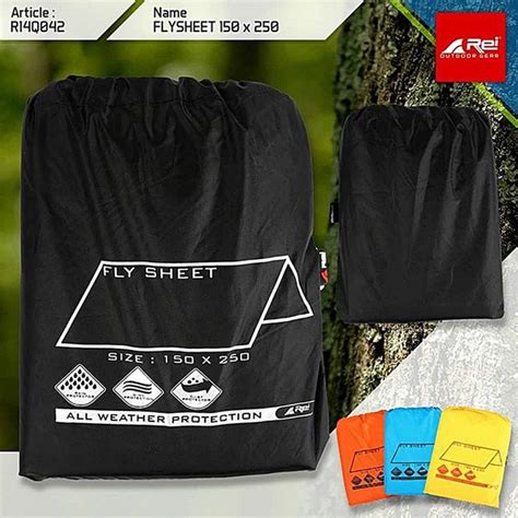 Jual Pelindung Tenda Fly Sheet Cm Rei Original Kode R Q Di