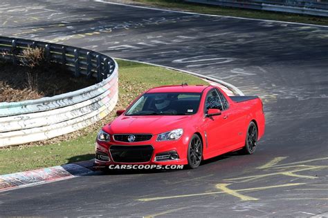 New 2014 Holden Ute SSV Wags its Tail on the Nürburgring | Carscoops