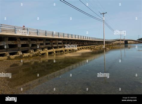 Bailey Island Maine Stock Photo - Alamy