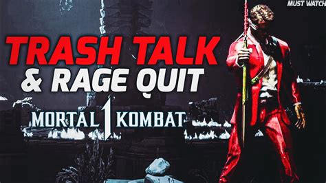 This Kid RAGE QUIT And Started TRASH TALKING Mortal Kombat 1 Kenshi