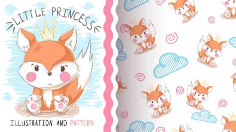 Fox Pattern Vector Art, Icons, and Graphics for Free Download