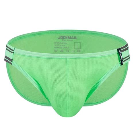 Gay Briefs JOCKMAIL Mesh Underwear Briefs