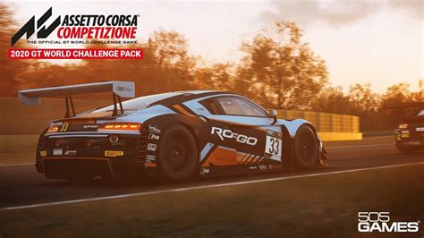 Assetto Corsa Competizione Receives 2020 GT World Challenge Pack DLC On