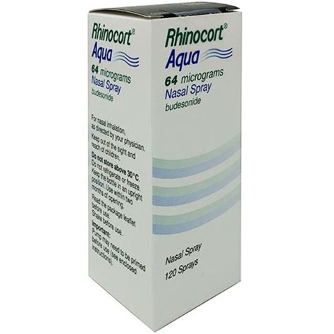 Buy Rhinocort 10ml Aqua Nasal Spray 120 Doses For £1999