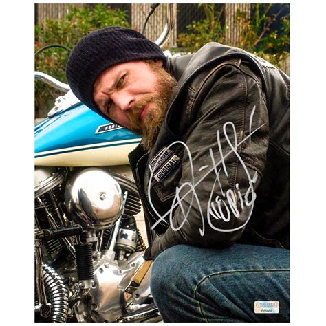 Ryan Hurst Autographed Sons Of Anarchy Opie 8×10 Scene Photo