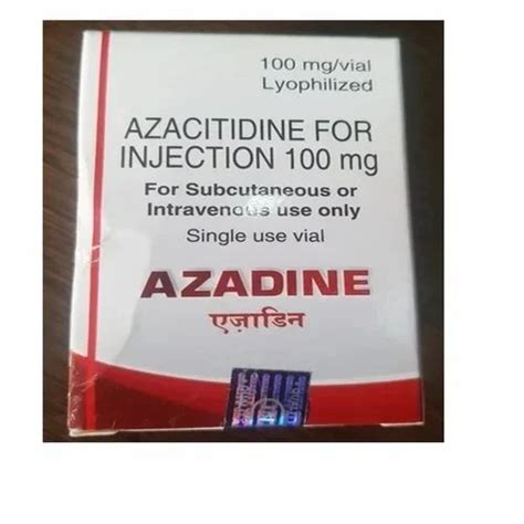 Azadine Mg Azacitidine Injection Worldwide Delivery At Rs Vial