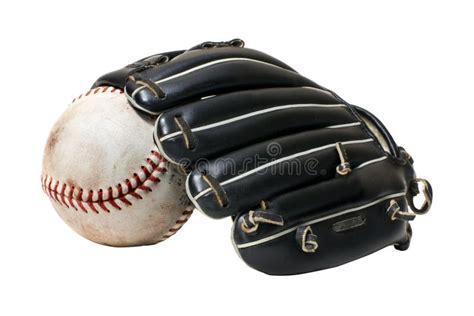 Baseball Mitt And Ball Stock Image Image Of Black Sport 22616429