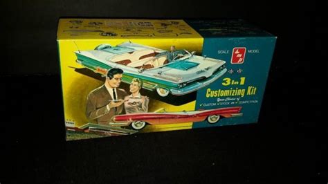 Vintage AMT Plastic Car Model Kits (2) : Lot 197