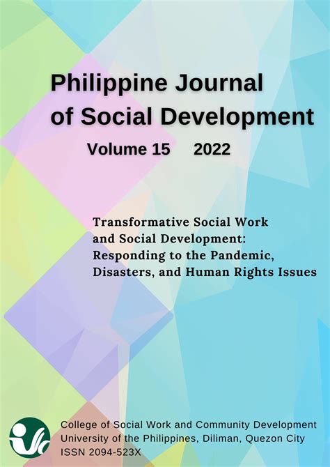 Philippine Journal Of Social Development Volume Up Diliman