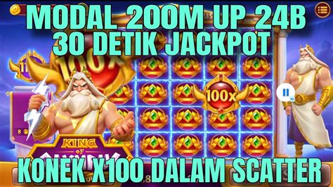 MODAL 200M UP 24B KING OF OLYMPUS DOMINO ROOM OLYMPUS JACKPOT HARI