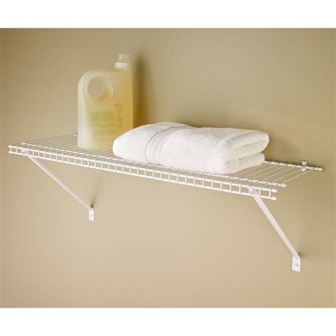 ClosetMaid Wire Shelving Storage Kit, 4 Ft. W. x 12 In. D Ventilated ...