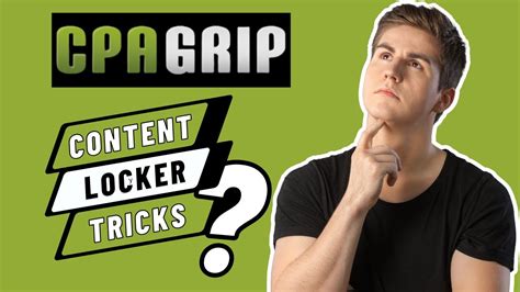 Go From 0 To 500 A Day On CPAGRIP Using Content Locker CPA