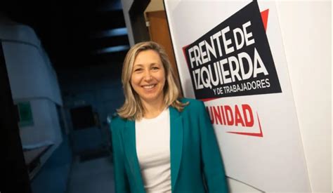 Myriam Bregman Será Precandidata A Presidenta Por El Frente De