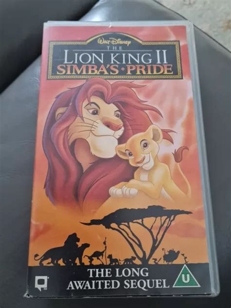 The Lion King Ii Simba S Pride Vhs Sur Walt Disney D