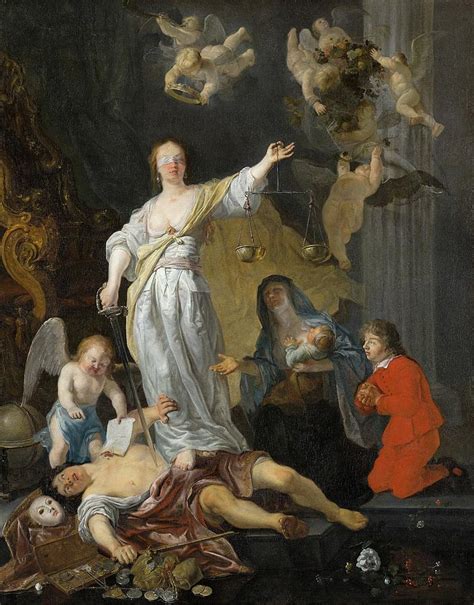 The Triumph Of Justice Painting By Gabriel Metsu Fine Art America