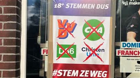 Verontwaardiging Over Verkiezingsposters Stem Ze Weg In Griendtsveen