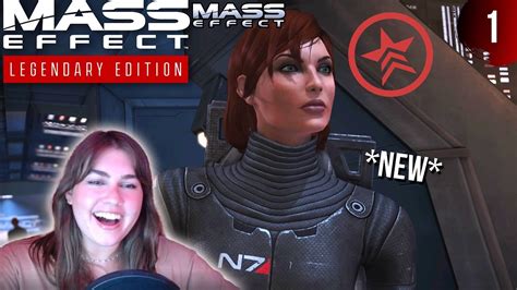 Renegade Run W Femshep 😈 Me1 Part 1 Mass Effect Legendary Edition