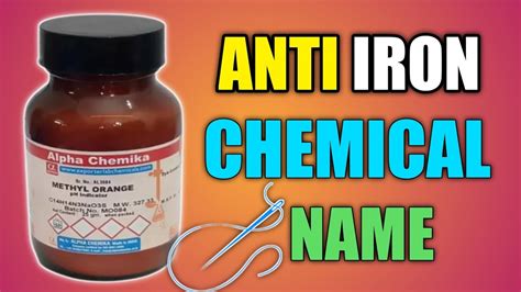 Anti Iron Chemical Liquid Anti Iron Chemical Name 7000091977 Youtube