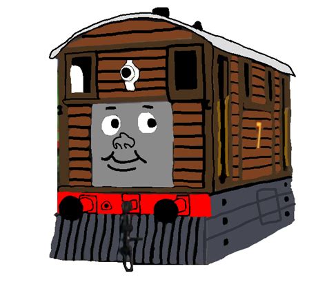 Toby The Tram Engine Cartoon Style By Gwr15 On Deviantart