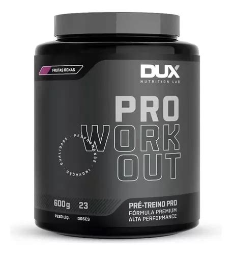 Suplemento En Polvo Dux Nutrition Pr Treino Massa Muscular Pre Workout