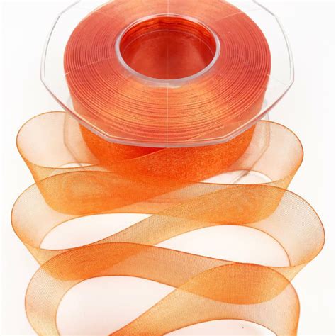 NASTRO ORGANZA 40MM 50MT H Q ARANCIO PuntoUno