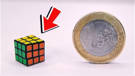 IL CUBO DI RUBIK PIÙ PICCOLO AL MONDO YouTube