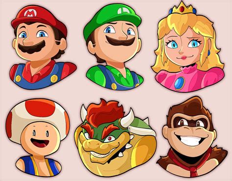 Mario Movie Characters [Mario Bros Movie] by Gold07Arts on DeviantArt