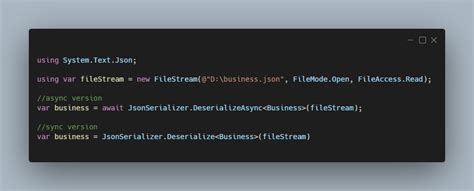 C Deserialize JSON As A Stream Makolyte