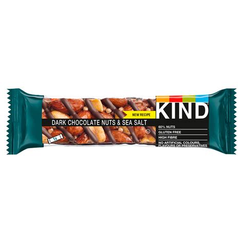 Kind Dark Chocolate Nuts Sea Salt Snack Bar 40g