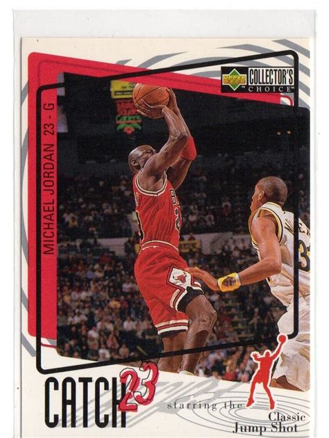 Michael Jordan Collector S Choice Catch Id N Ebay