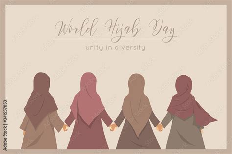 Happy World Hijab Day February 1st International Day Celebration