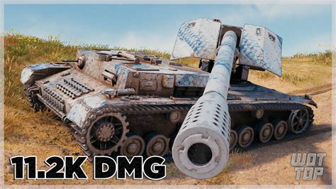 Waffentr Ger Auf Pz Iv K Damage Kills World Of Tanks Youtube