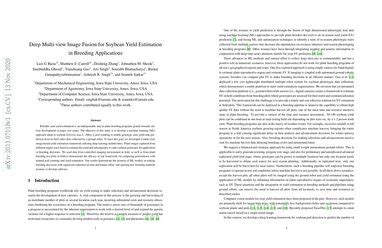 Deep Multi View Image Fusion For Soybean Yield Estimation In Breeding