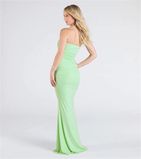 Strapless Yellow Dresses & Windsor