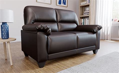 Small Brown Leather Sofa Odditieszone